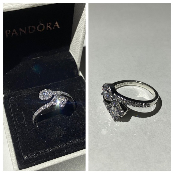 Double CZ 💎Ring 💍 - Picture 1 of 2